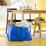 FRAKTA Carrier bag, large, blue, 55x37x35 cm/71 l