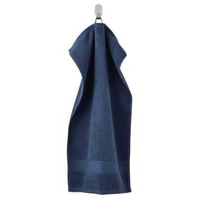 FREDRIKSJÖN Hand towel, dark blue, 40x70 cm