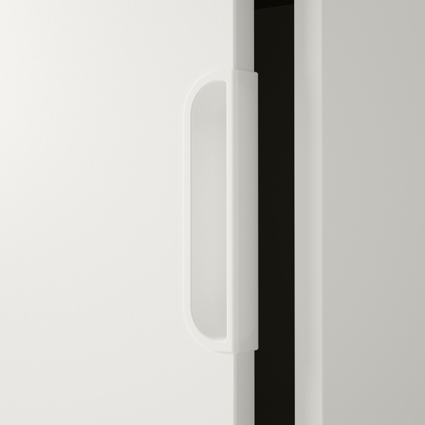 GALANT storage combination w sliding doors, white, 320x120 cm - IKEA