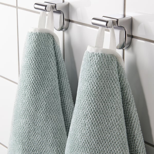 GALLSJÖN Hand towel, green, 40x70 cm IKEA