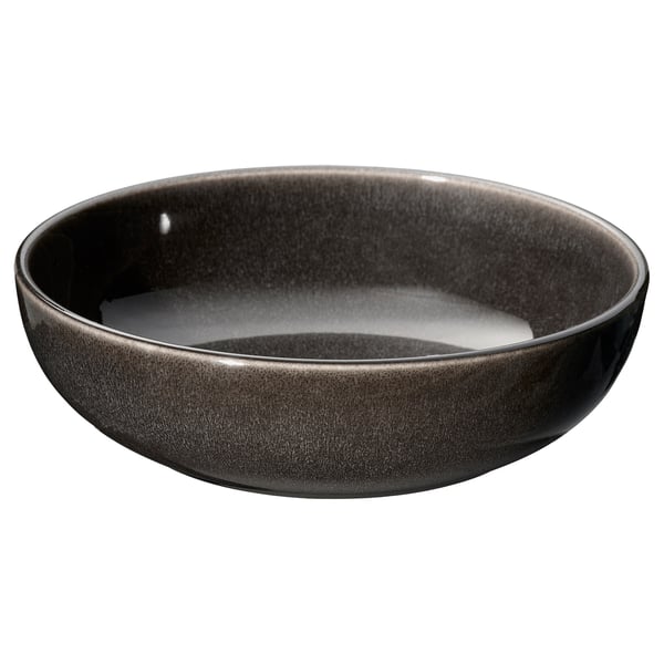 GLADELIG Oven dish, dark grey, 20 cm