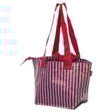 GÖRSNYGG Carrier bag, red blue/patterned, 22x15x22 cm/7 l