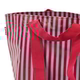 GÖRSNYGG Carrier bag, red blue/patterned, 22x15x22 cm/7 l