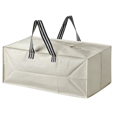 GÖRSNYGG Trunk for trolley, light beige, 73x35x30 cm/76 l