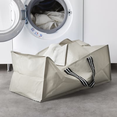 GÖRSNYGG Trunk for trolley, light beige, 73x35x30 cm/76 l