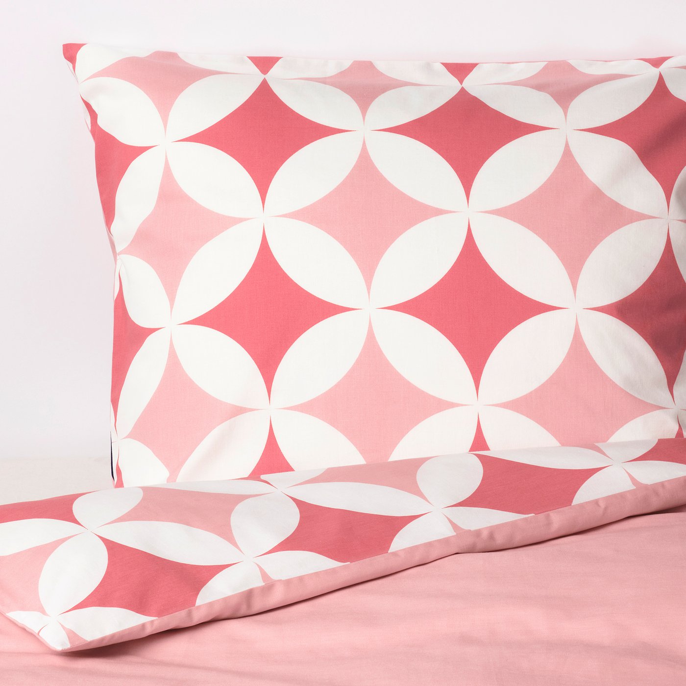 coral pillow case
