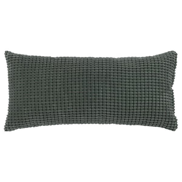 GULLKLOCKA Cushion, dark green, 65x30 cm IKEA