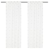 GULVINGFLY Sheer curtains, 1 pair, white, 145x250 cm