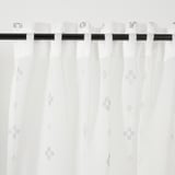 GULVINGFLY Sheer curtains, 1 pair, white, 145x250 cm