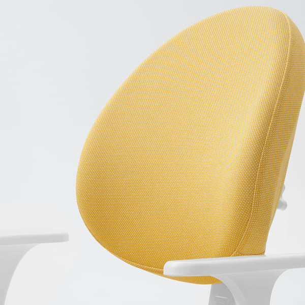 GUNRIK Children's desk chair, yellow