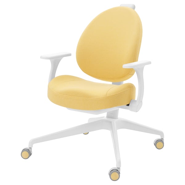 GUNRIK Children's desk chair, yellow
