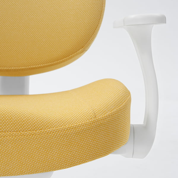 GUNRIK Children's desk chair, yellow
