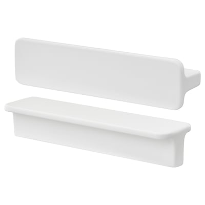 HACKÅS Handle, white, 100 mm