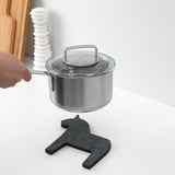 HÄSTHAGE Pot stand, grey