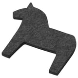 HÄSTHAGE Pot stand, grey