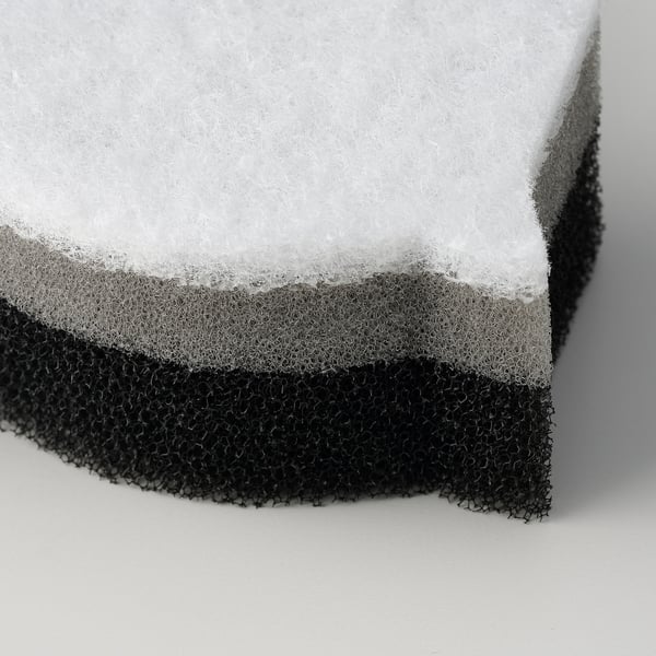 HÄSTHAGE Sponge, black/white