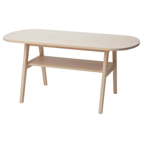 HALVDAN Table, birch, 140 cm