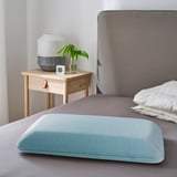 HÅRGÄNGEL Ergonomic pillow, side/back sleeper, light blue, 41x71 cm