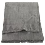 HARKÅL Blanket, grey, 150x200 cm