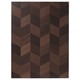 Option: HASSLARP Door, brown patterned, 60x80 cm