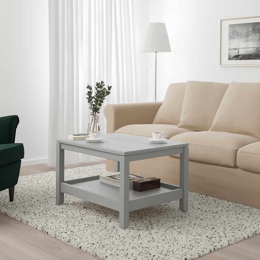 HAVSTA Coffee table, grey, 75x60 cm IKEA