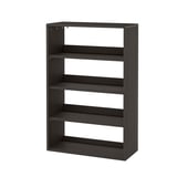 HAVSTA Shelving unit, dark brown, 81x35x123 cm