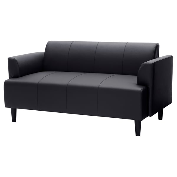 HEMLINGBY Two-seat sofa, Bomstad black