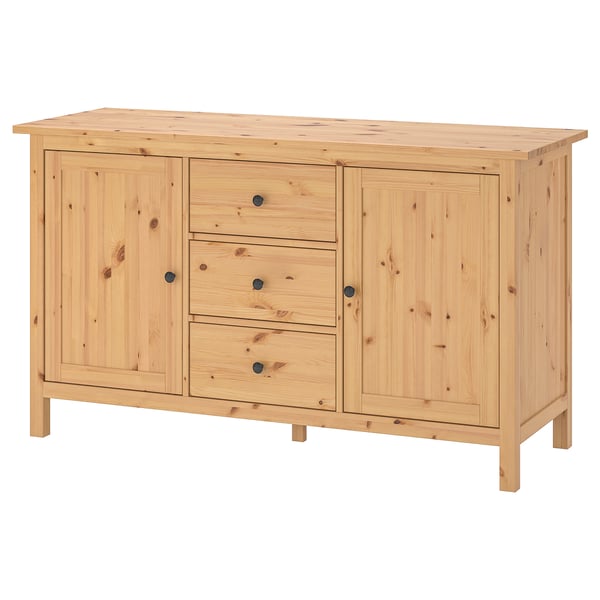 Hemnes Sideboard Light Brown Ikea
