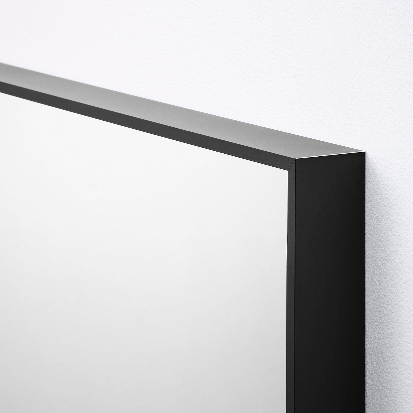 HOVET mirror, black, 78x196 cm - IKEA