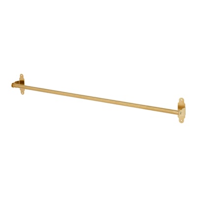 HULTARP Rail, polished/brass-colour, 80 cm