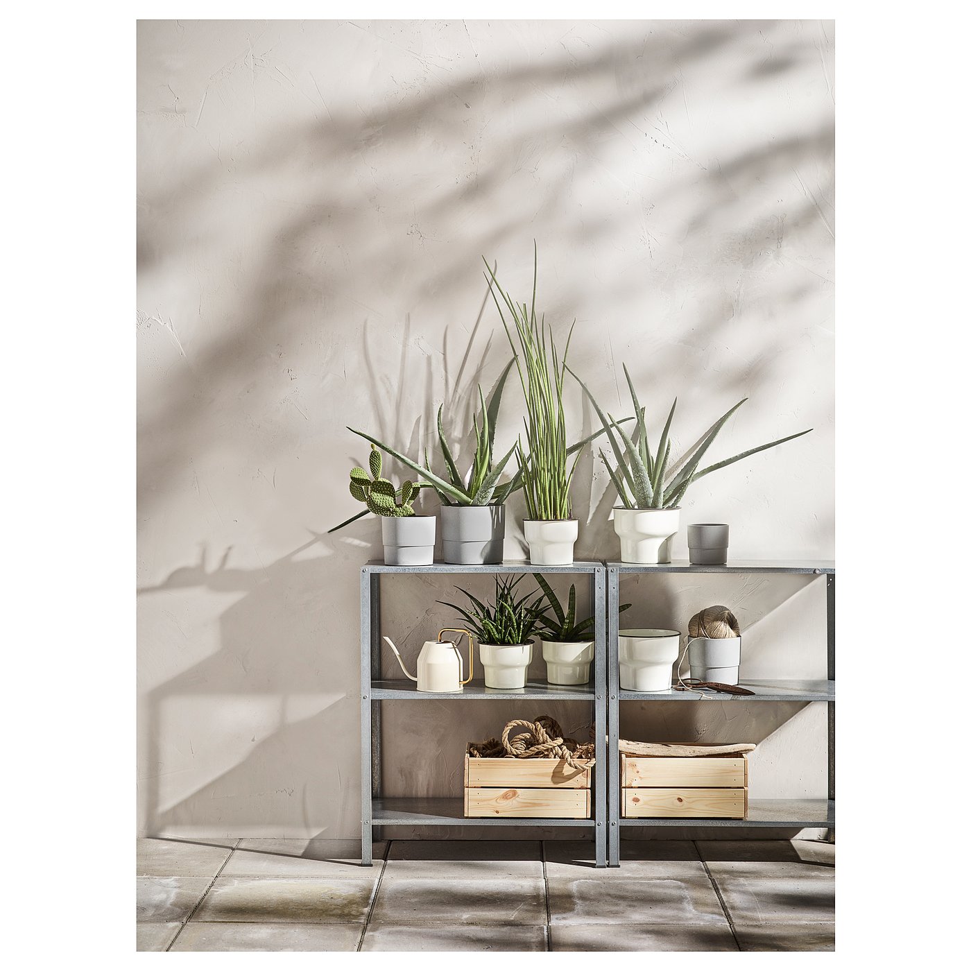 HYLLIS shelving unit, in/outdoor, 60x27x74 cm - IKEA