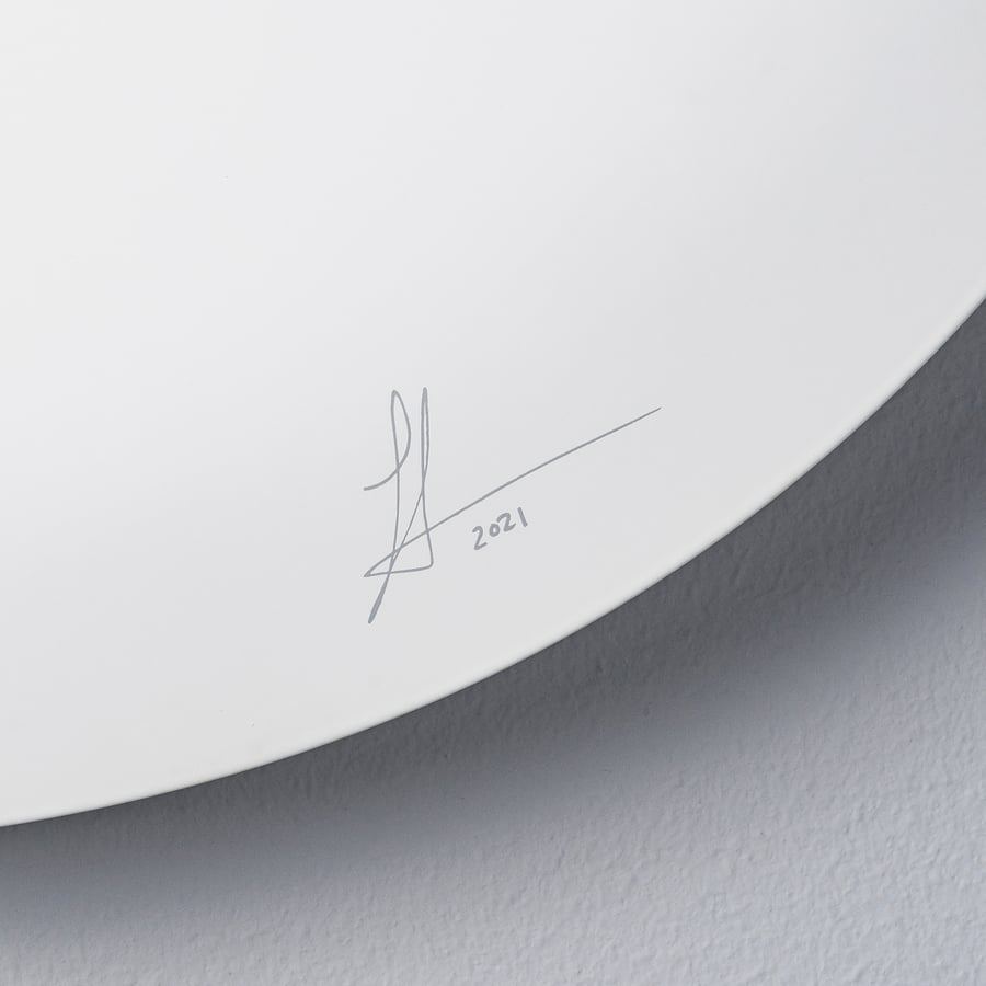 IKEA ART EVENT 2021 LED wall lamp, white, 30 cm IKEA