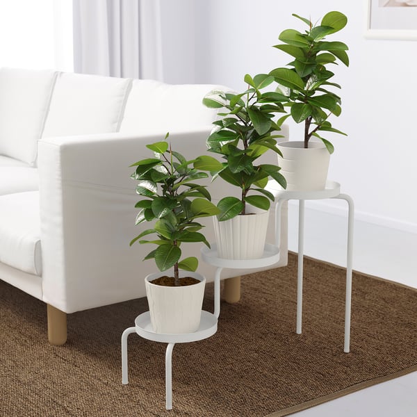 IKEA PS 2014 Plant stand, in/outdoor/white, 53 cm