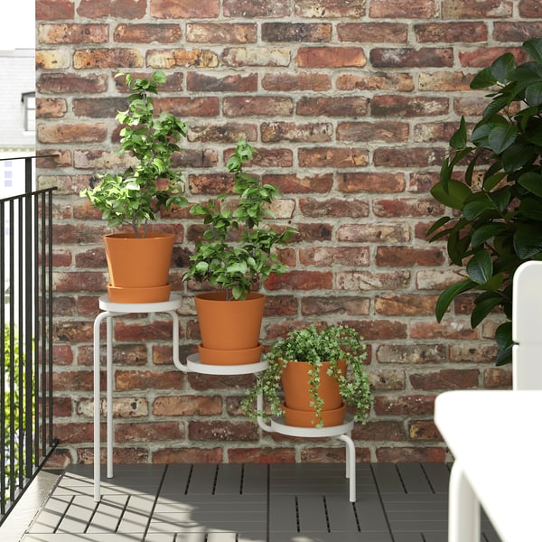 IKEA PS 2014 Plant stand, in/outdoor/white, 53 cm