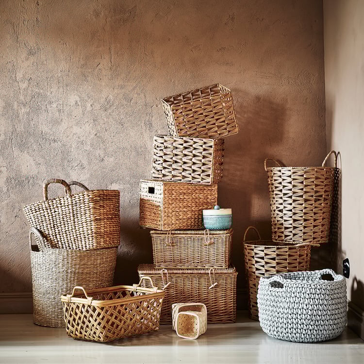 INSVEP Basket, seagrass, 48x50 cm IKEA