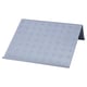 ISBERGET Tablet stand, grey, 25x25 cm