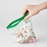 ISTAD Resealable bag, green, 1 l