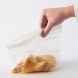 ISTAD Resealable bag, grey/white, 2.5/1.2 l