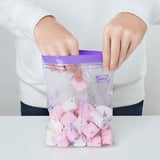 ISTAD Resealable bag, purple, 1 l