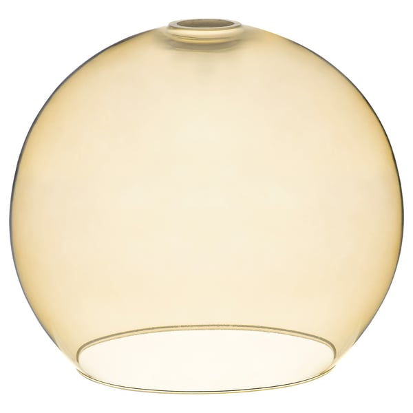 JAKOBSBYN Pendant lamp shade, light brown, 30 cm