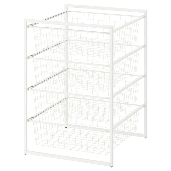 JONAXEL Storage combination, white, 50x51x70 cm