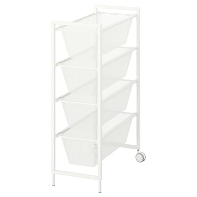 JONAXEL Storage combination, white, 25x51x73 cm