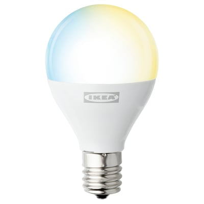 KAJPLATS LED bulb E17 810 lumen, smart white spectrum/globe/opal white, 45 mm