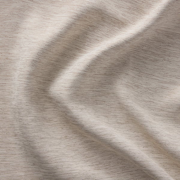 KALAMONDIN Room darkening curtains, 1 pair, beige/with heading tape, 145x178 cm