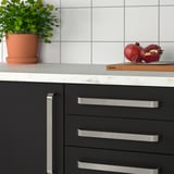 KALERUM Handle, stainless steel colour, 266 mm