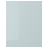KALLARP Cover panel, high-gloss light grey-blue, 63x80 cm