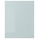 Option: KALLARP Cover panel, high-gloss light grey-blue, 63x80 cm