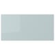 KALLARP Drawer front, high-gloss light grey-blue, 40x20 cm