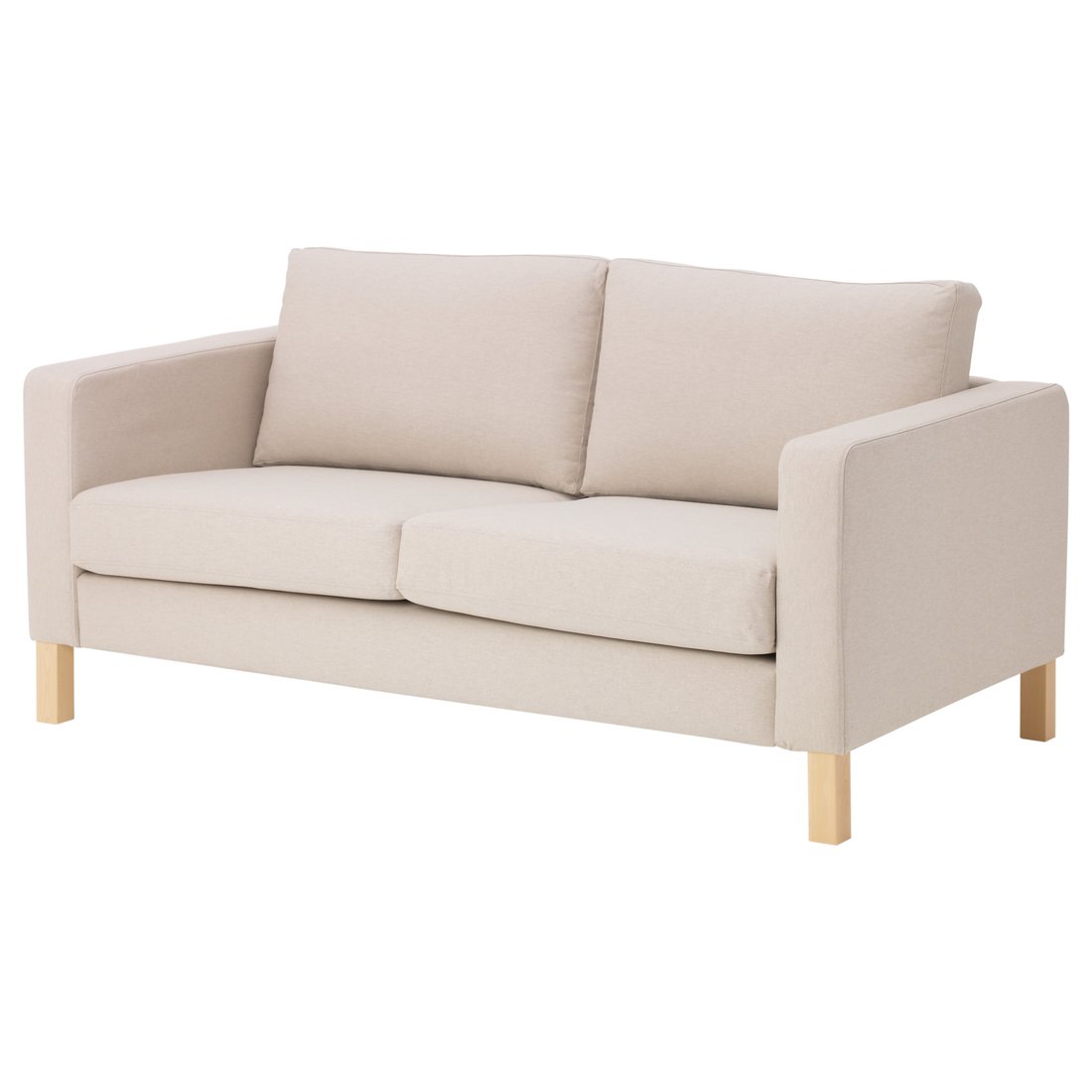 KARLSTAD Twoseat sofa Lofallet beige IKEA