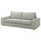 KIVIK 3-seat sofa, Gunnared light green